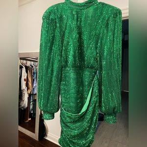 Green Sequin Dress
